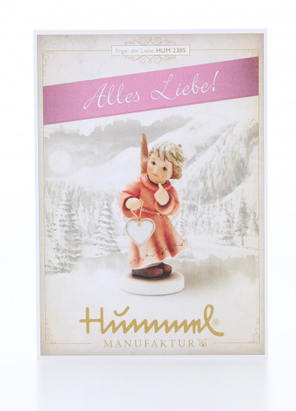 Postkarte Jahresengel 2018 Engel der Liebe - Alles Liebe!