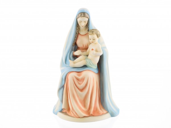 Sitzende Madonna mit Kind