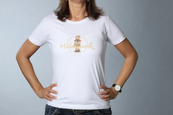 Hummel T-Shirt weiß Damen Gefundenes Glück